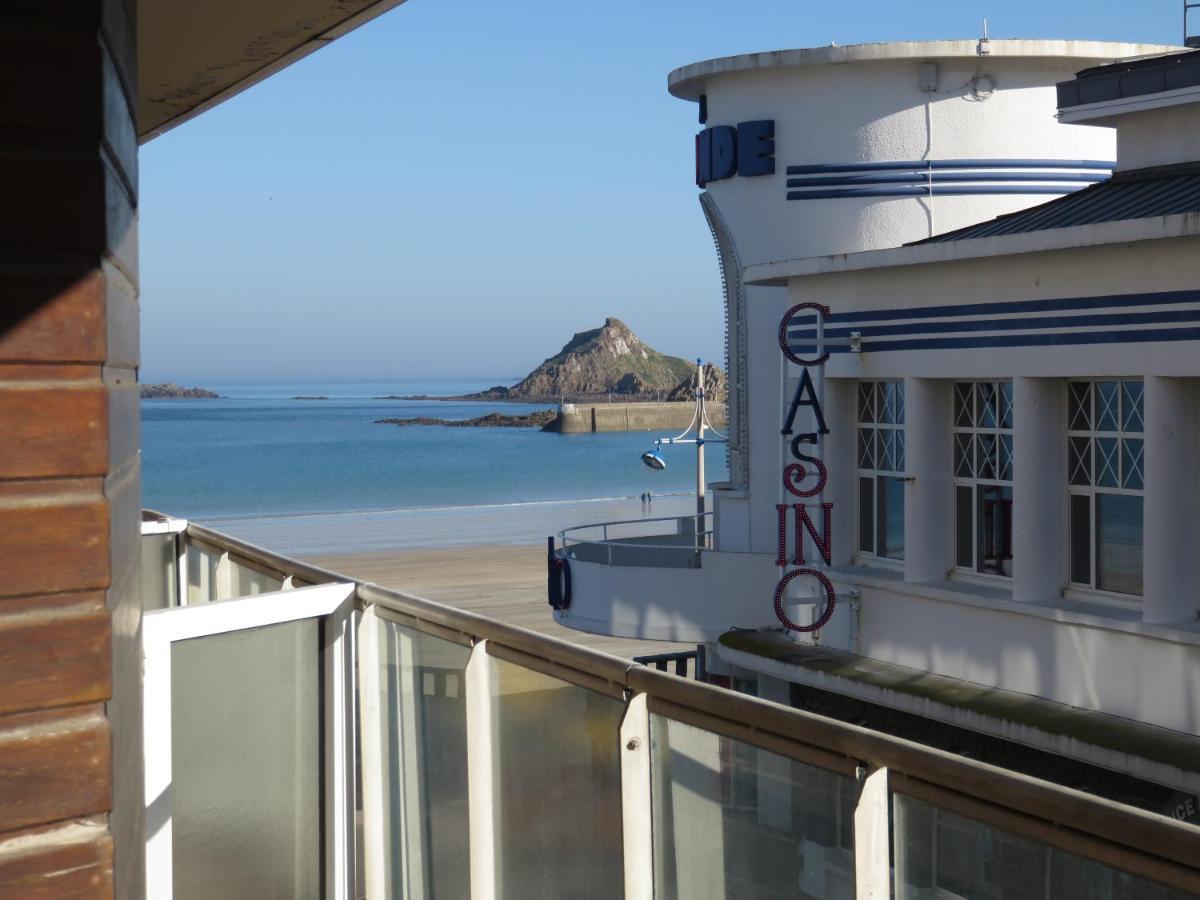 Les Bains Studio Vue Mer Pleneuf-Val-Andre Luaran gambar